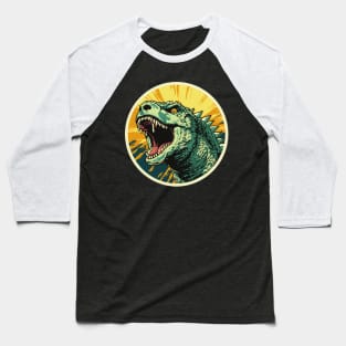 godzilla roars in logo japanese style Baseball T-Shirt